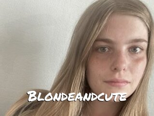 Blondeandcute