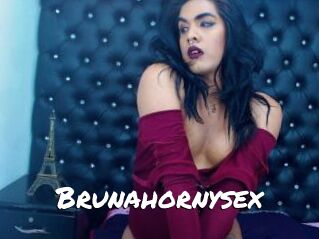 Brunahornysex