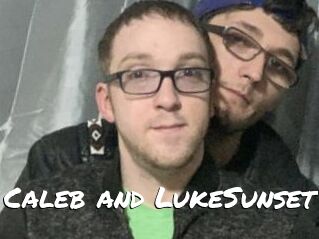 Caleb_and_LukeSunset