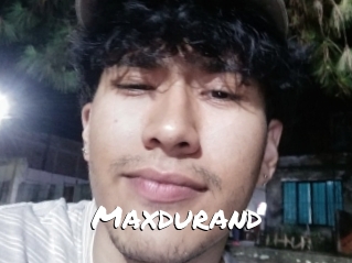 Maxdurand