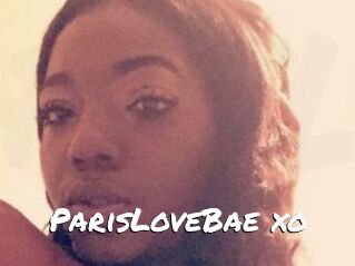 ParisLoveBae_xo